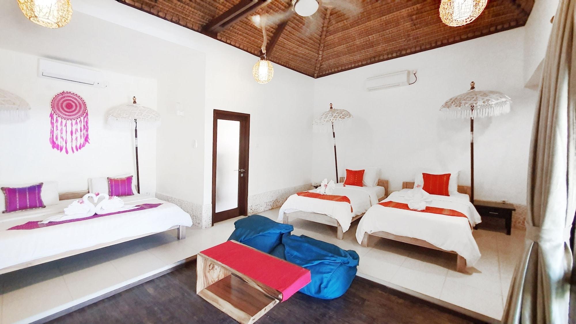 Samba Villas Beachfront View Gili Trawangan Exterior photo