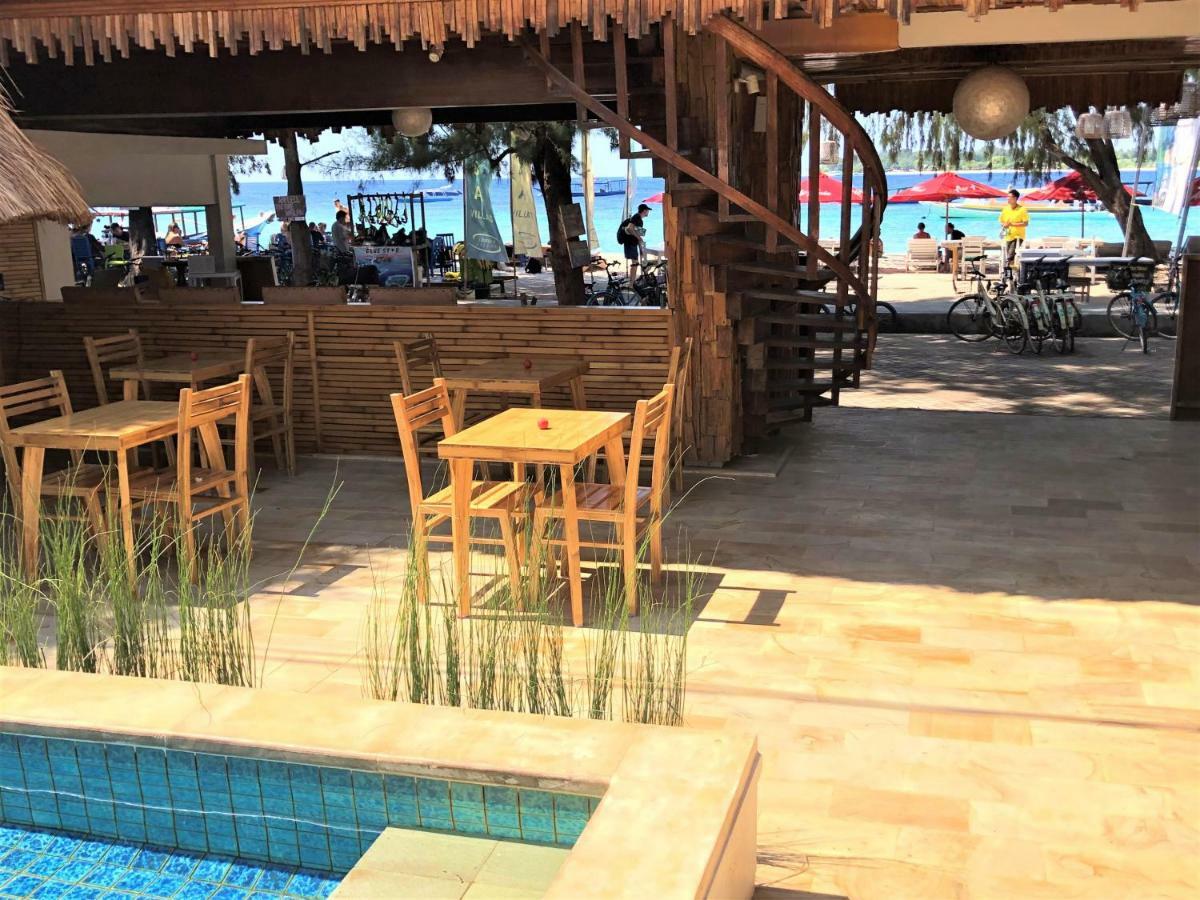 Samba Villas Beachfront View Gili Trawangan Exterior photo